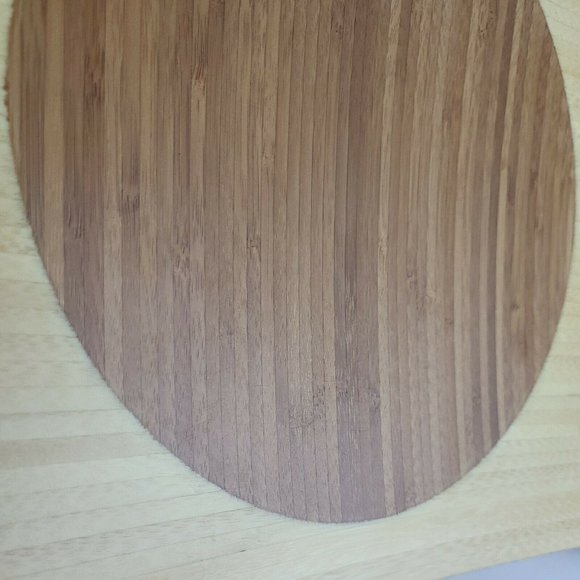 Totally Bamboo Set of 4 10" inch Square Bamboo Plates Bohemian Boho Natural - Picture 7 of 8